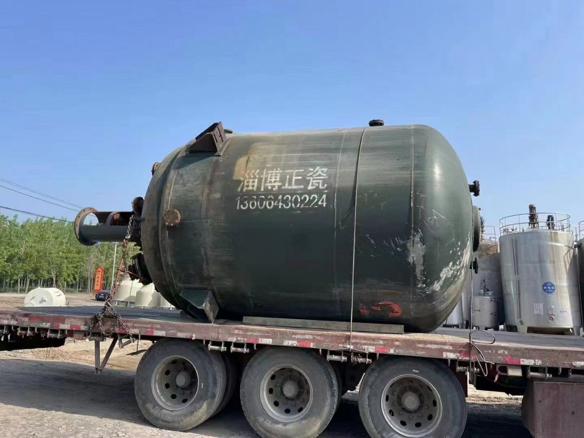 出售二手搪瓷反应釜 各种型号规格 现货多台-2