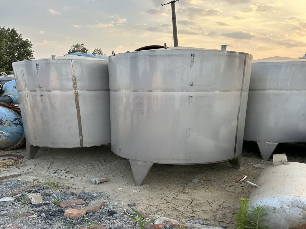 出售二手不锈钢立式储罐 各种型号规格 现货多台-2