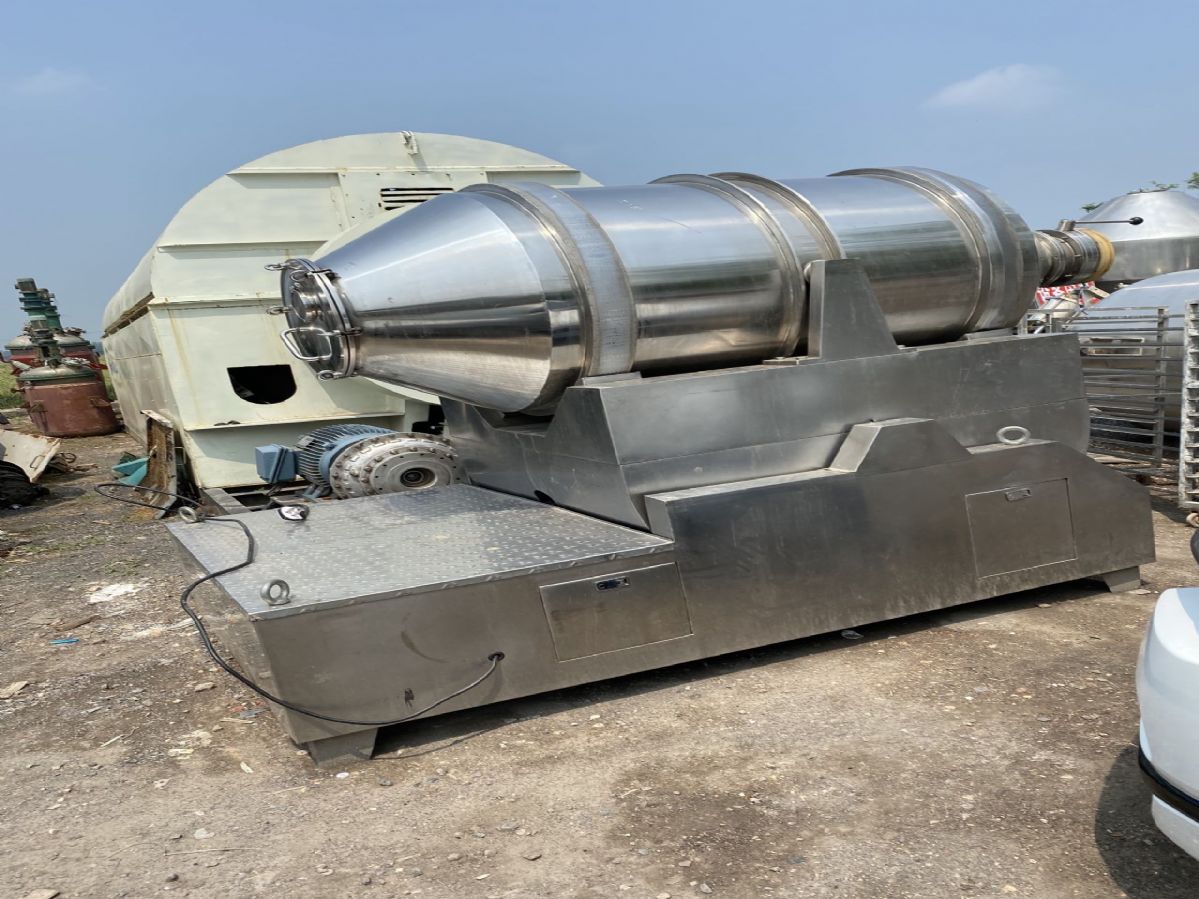 太原出售二手二维混合机 型号齐全 不锈钢材质-1