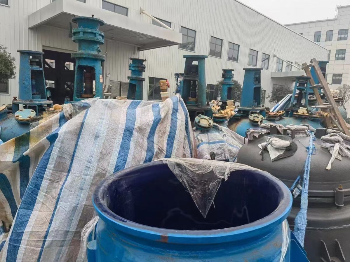 出售二手500升搪瓷反应釜 各种型号规格-2