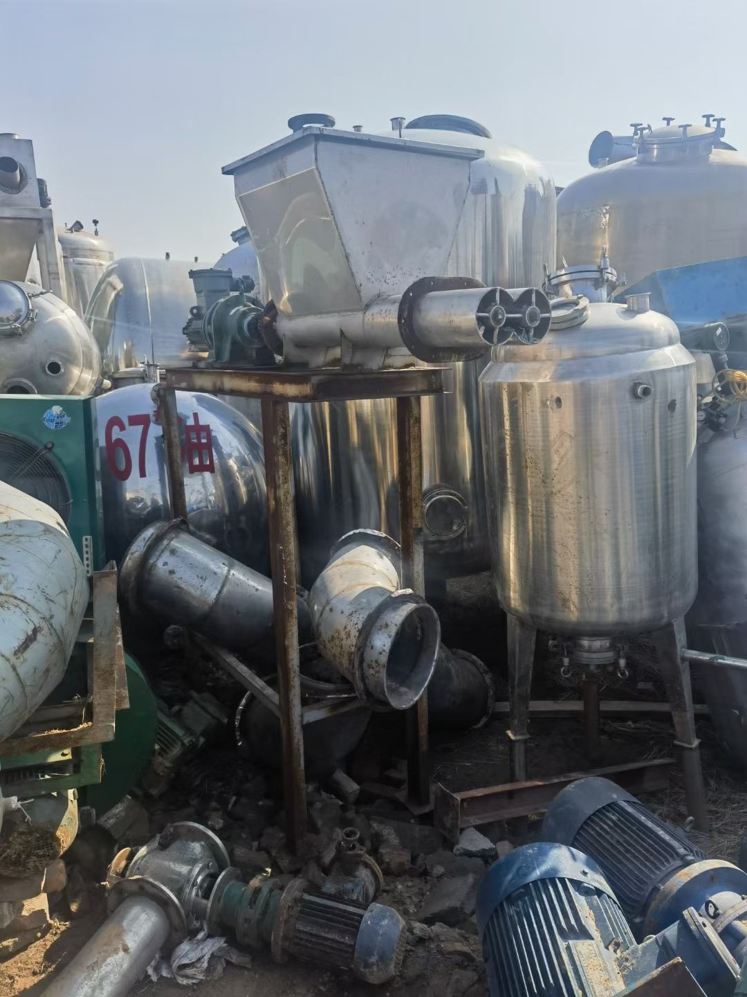 出售二手60闪蒸干燥机 全套设备  有需要的联系我-2