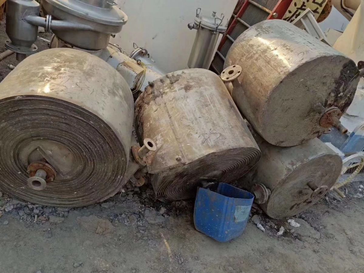 全国各地出售二手螺旋板换热器不锈钢材质 各种型号规-1