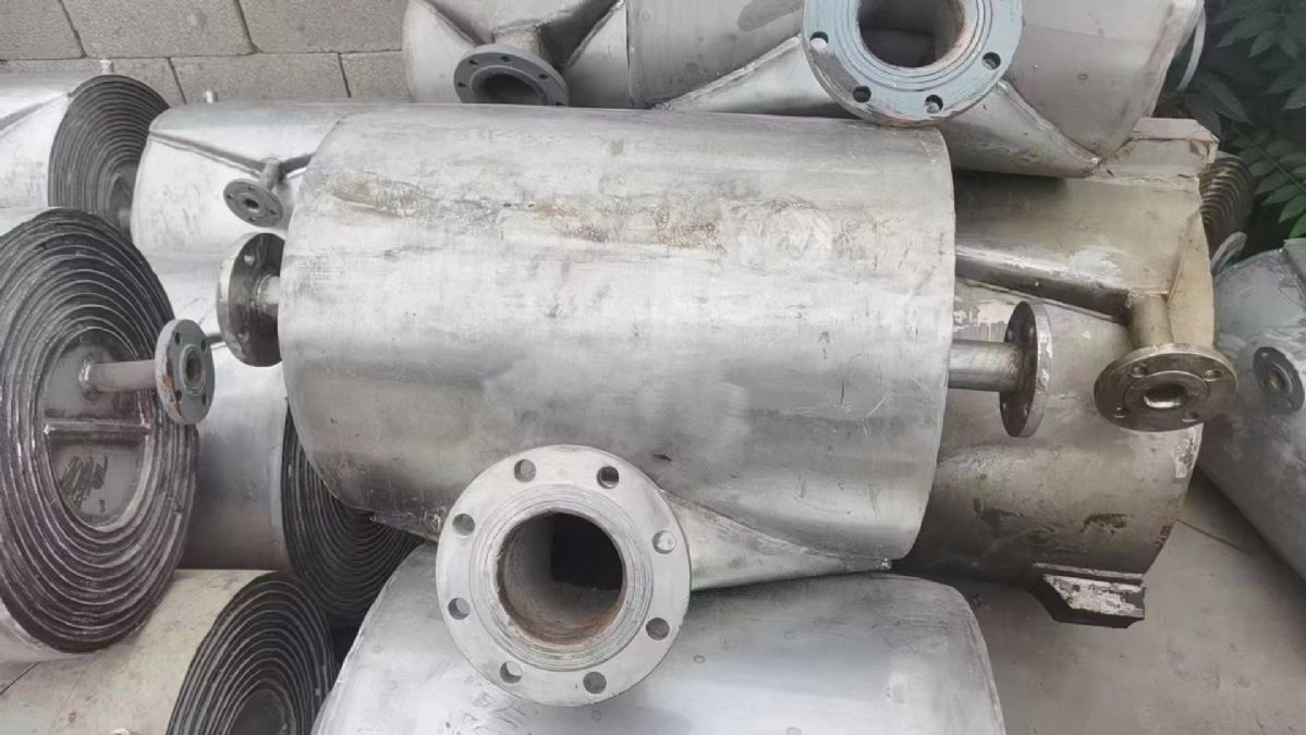 全国各地出售二手螺旋板换热器不锈钢材质 10平方 -1