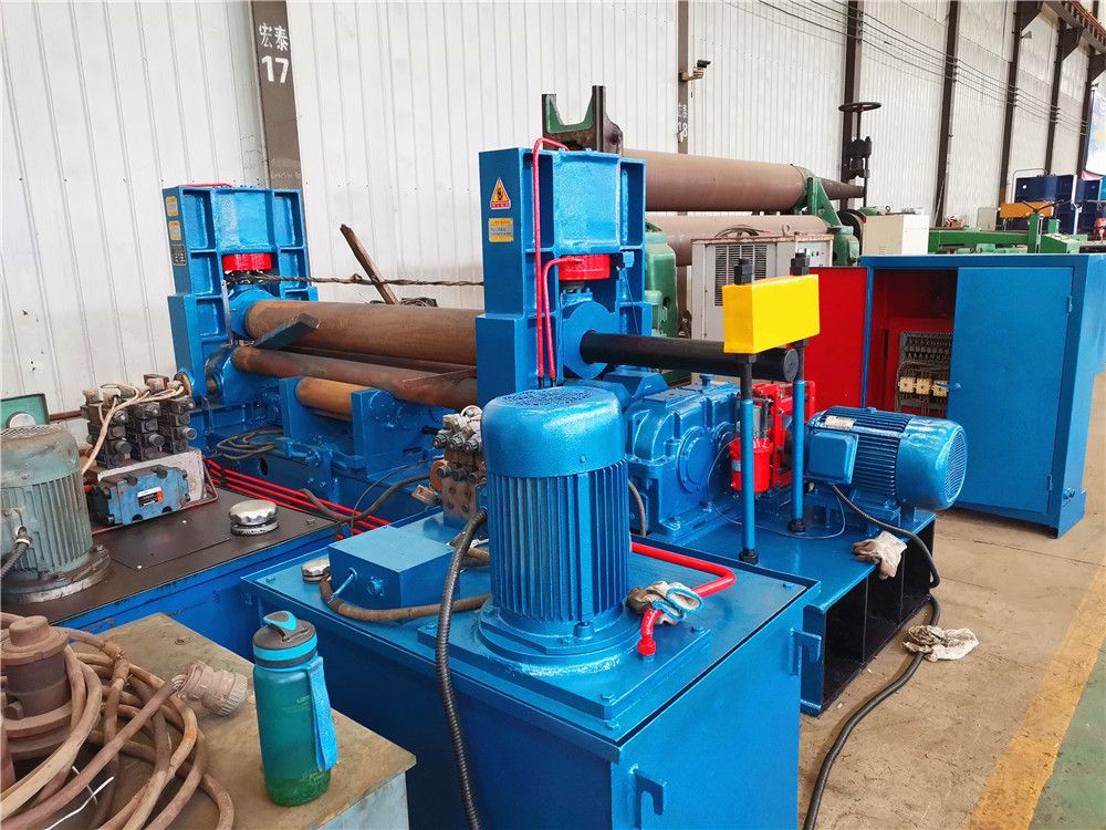 转让二手卷板机12x2000液压卷圆机圈圆机-1