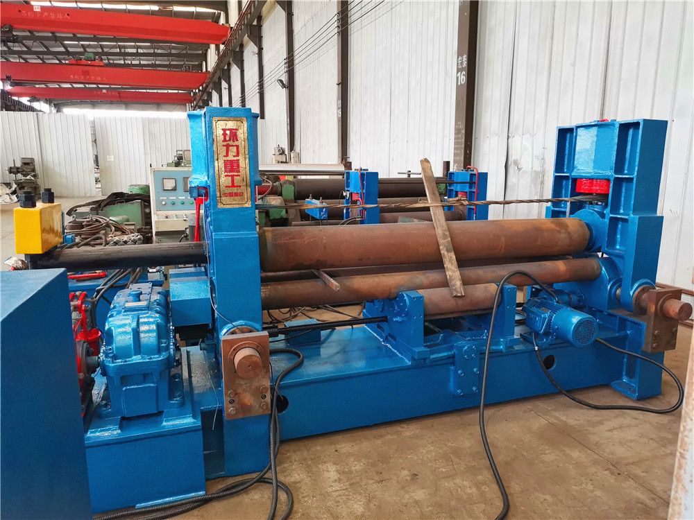 转让二手卷板机12x2000液压卷圆机圈圆机-2