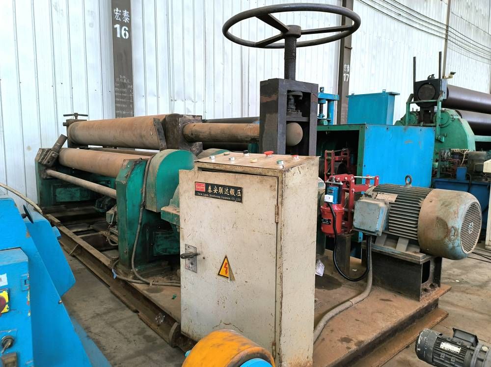 机械卷板机20x2500二手电动卷板机-2