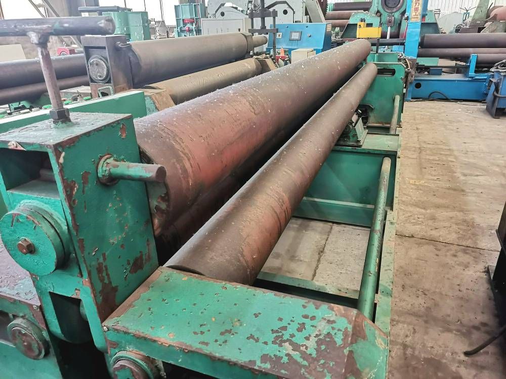 4x4000二手卷板机8成新部件完好-2