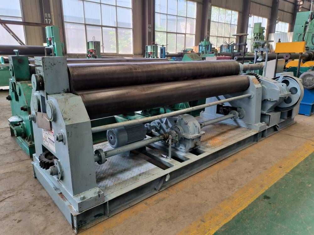 出租各种型号卷圆机 长短期二手卷板机出租 租赁卷板-2