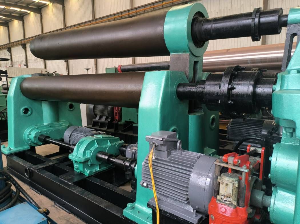 35x2500鄂重产二手卷板机 旧卷圆机 全自动滚-1