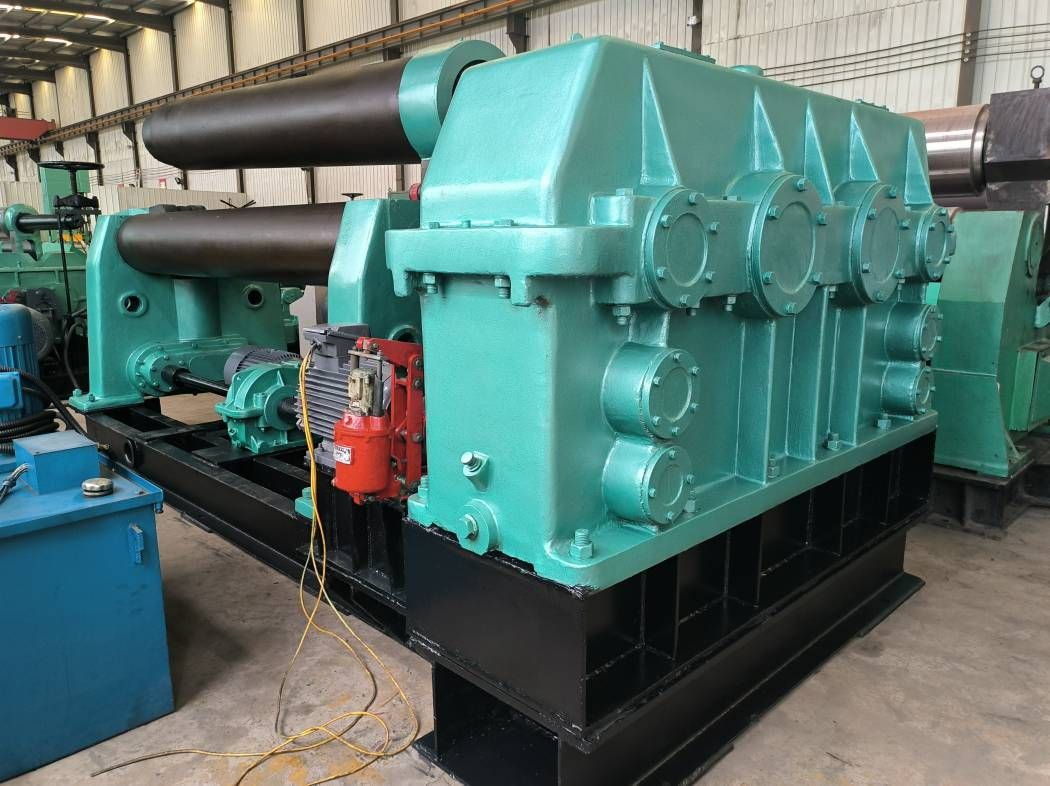 35x2500鄂重产二手卷板机 旧卷圆机 全自动滚-2