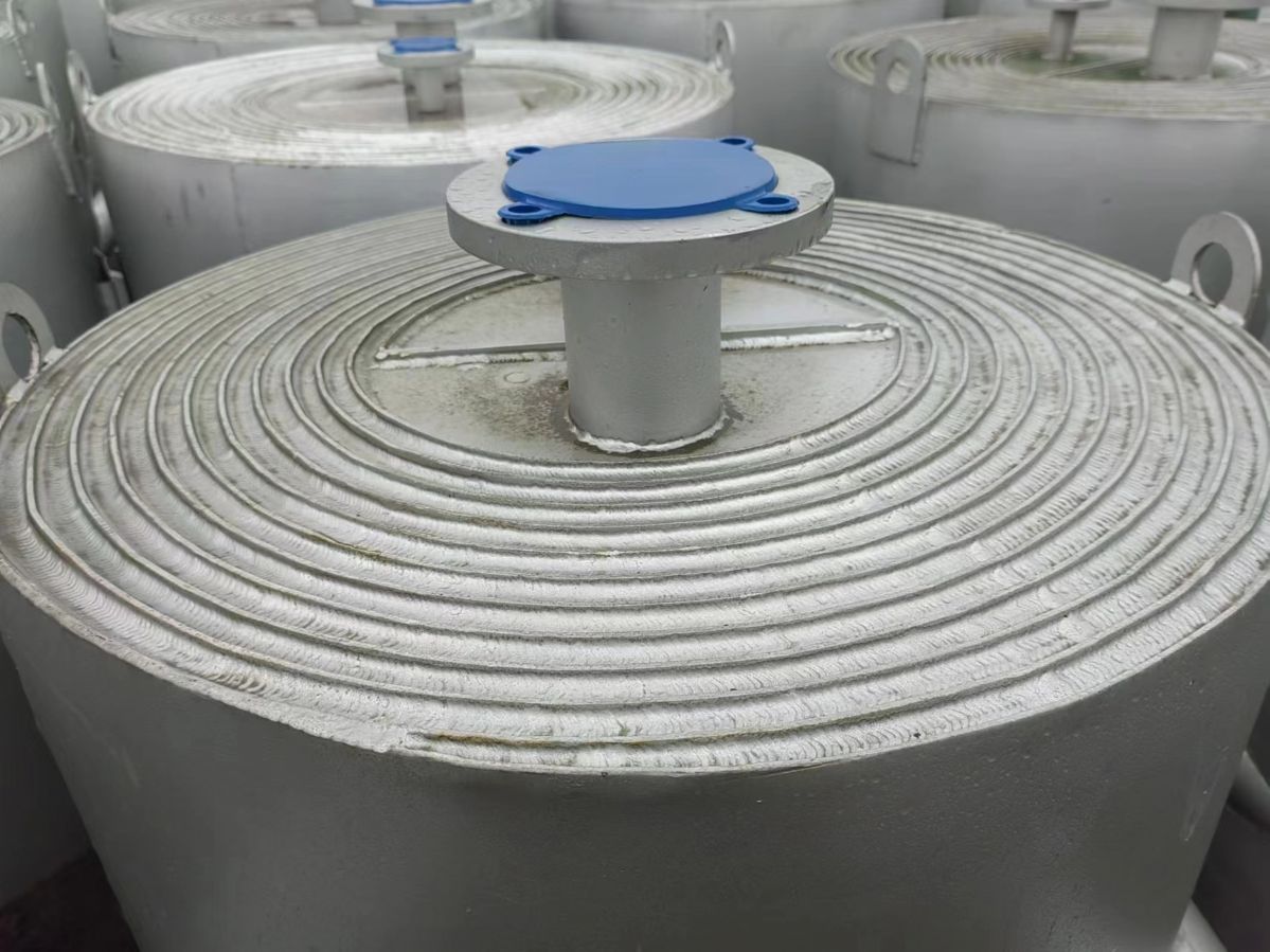 40平方螺旋板换热器 二手换热器 不锈钢材质-1