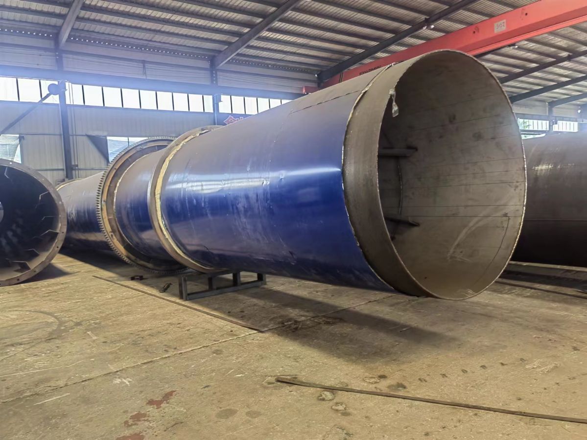 大型滚筒污泥烘干机、三筒沙子干燥机、河沙烘干设备-2