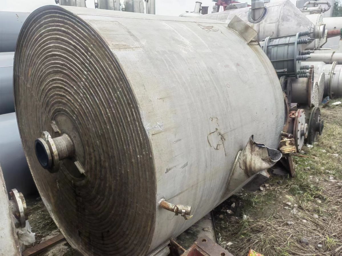 出售二手不锈钢材质耐高温螺旋板换热器抗腐蚀支持定制-1