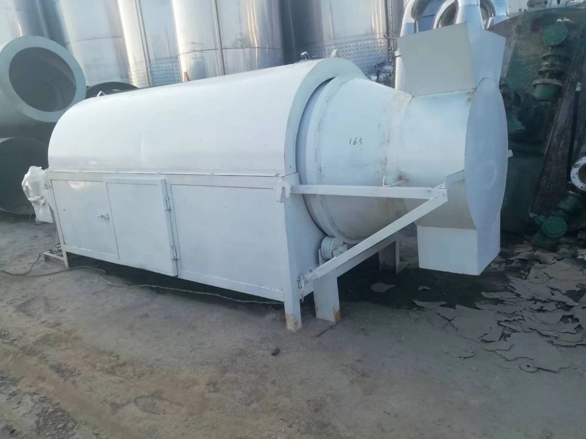 转让二手1米2X3米2电加热滚筒烘干机 多功能烧煤-1