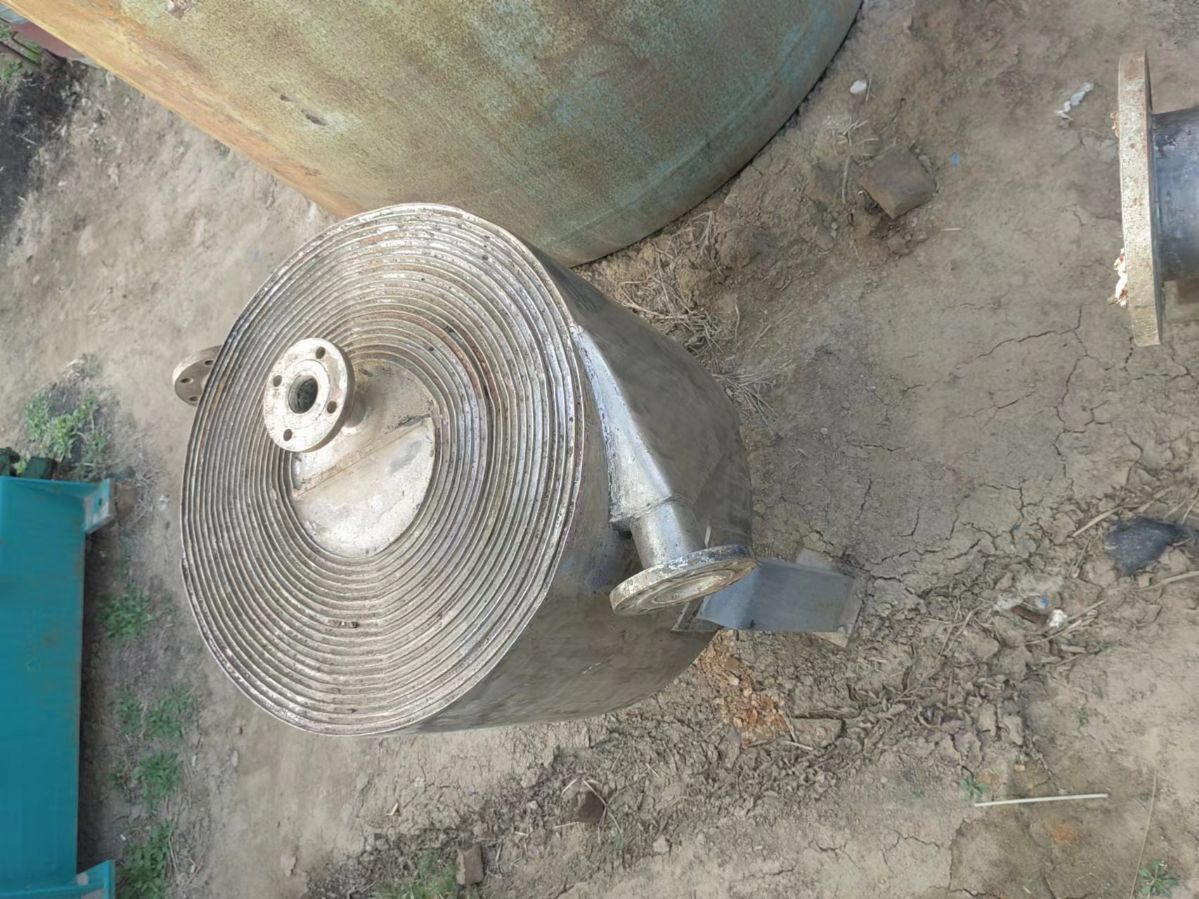 转让二手化工用30平方螺旋板换热器 35平方不锈钢-1