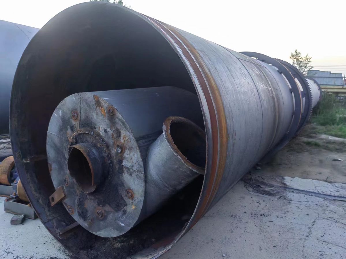 转让二手滚筒烘干机 有机肥饲料烘干机设备 二手包膜-1