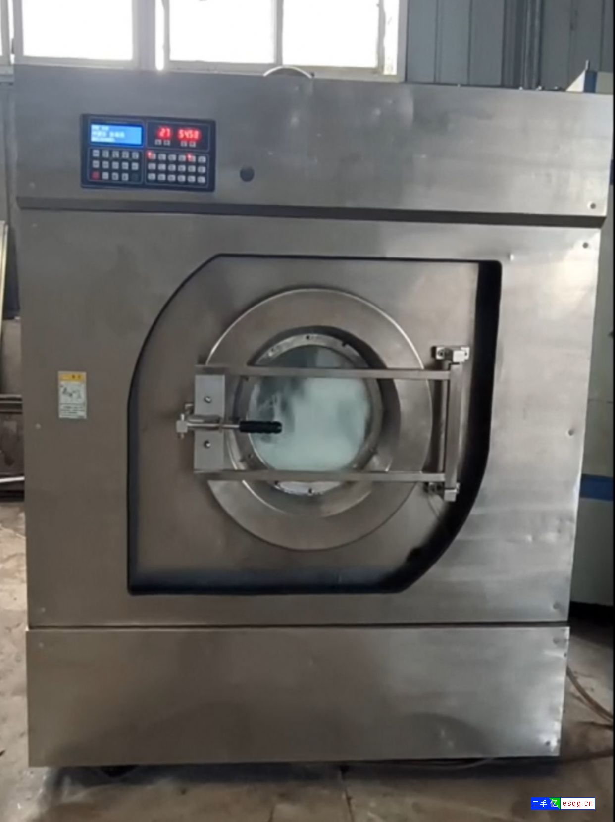 转让85层新工业洗衣机酒店布草床单被套水洗机大型洗-1