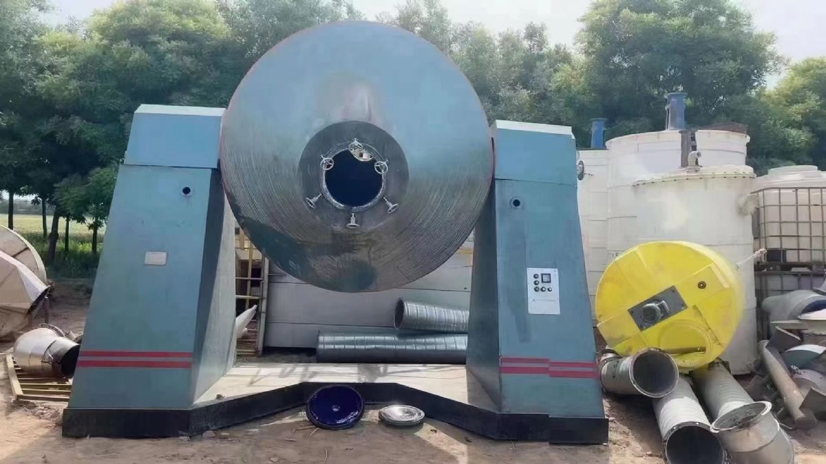 3000升搪瓷双锥干燥机-1