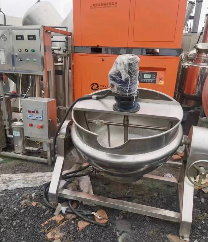 食品厂夹层锅-1