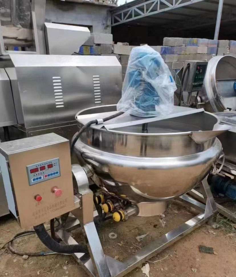 食品厂夹层锅-2