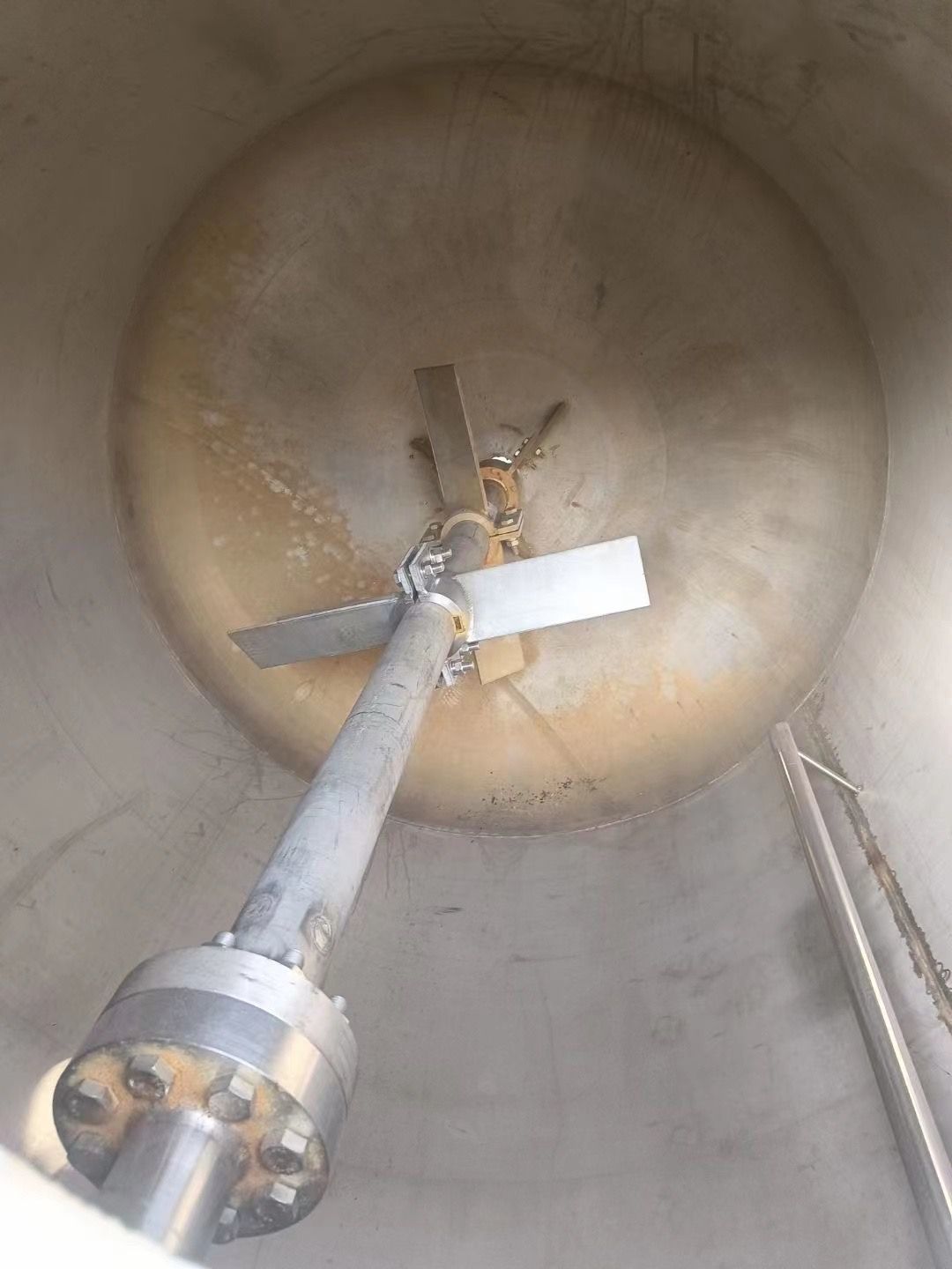 转让9成新二手不锈钢搅拌罐三台！-2