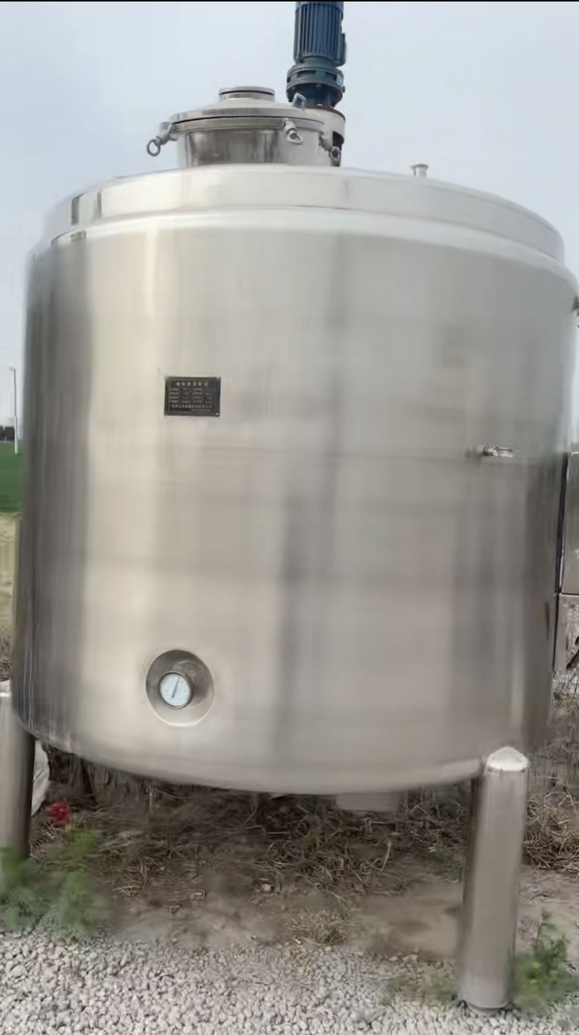 转让9成新二手不锈钢电加热搅拌罐数台！-1