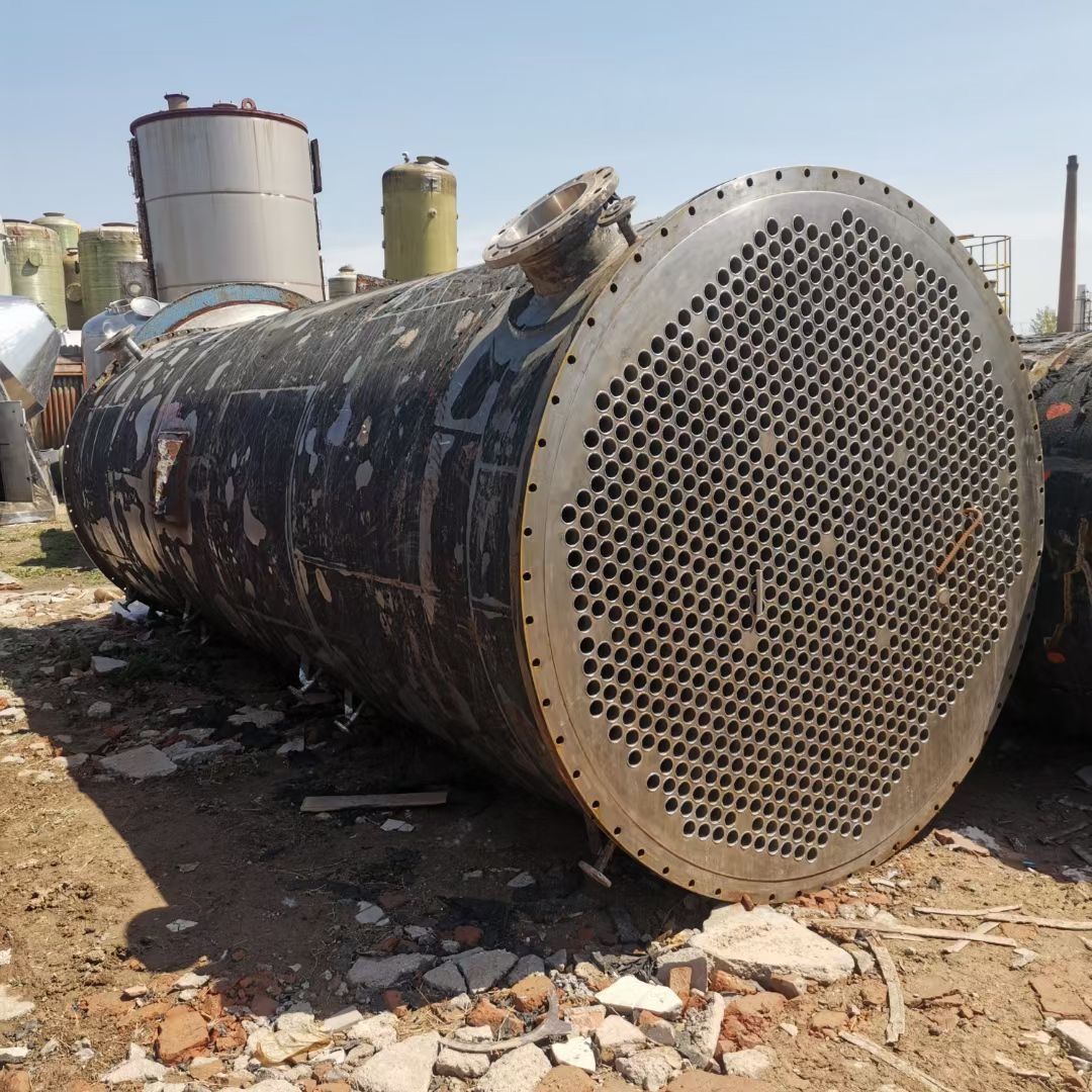 转让9成新钛材列管冷凝器两台！-2