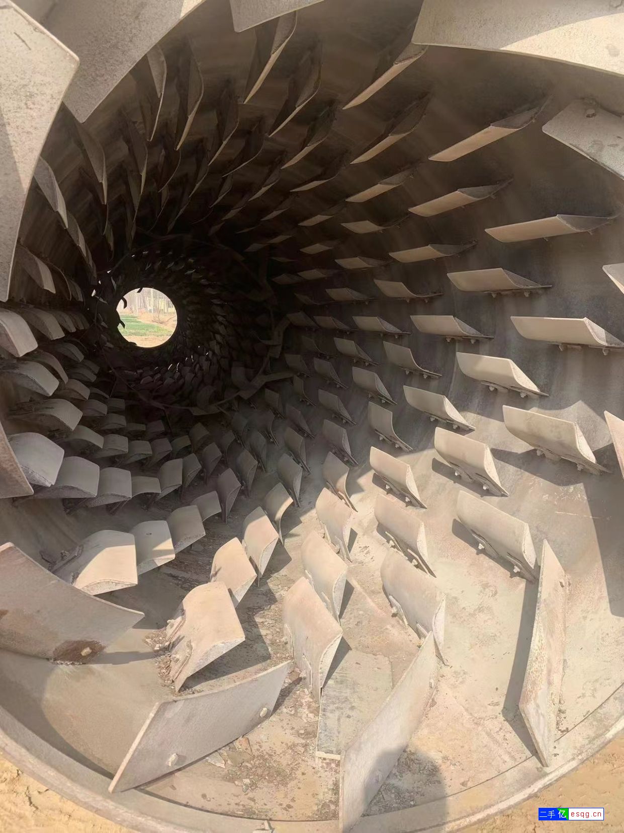 转让直径1.8x18米鸡粪/牛粪滚筒烘干机 附件齐-1