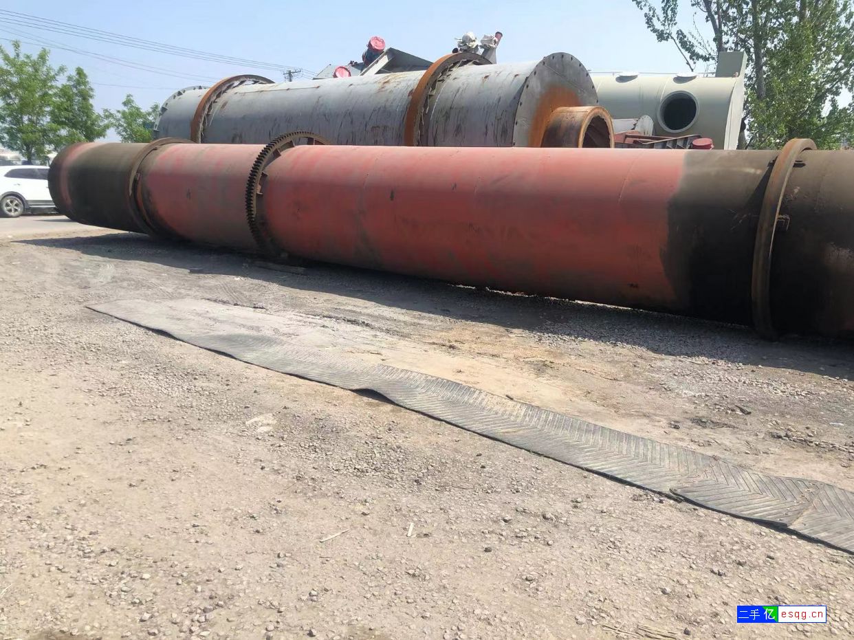 转让直径1.8x18米鸡粪/牛粪滚筒烘干机 附件齐-2