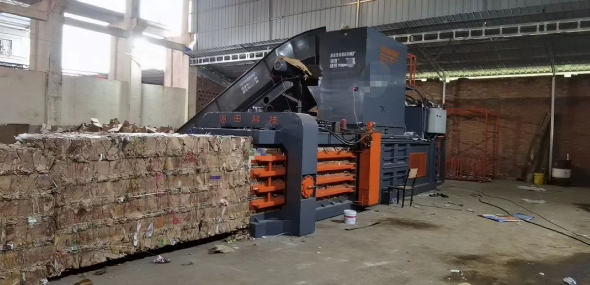 本地出售恩田液压二手打包机-2