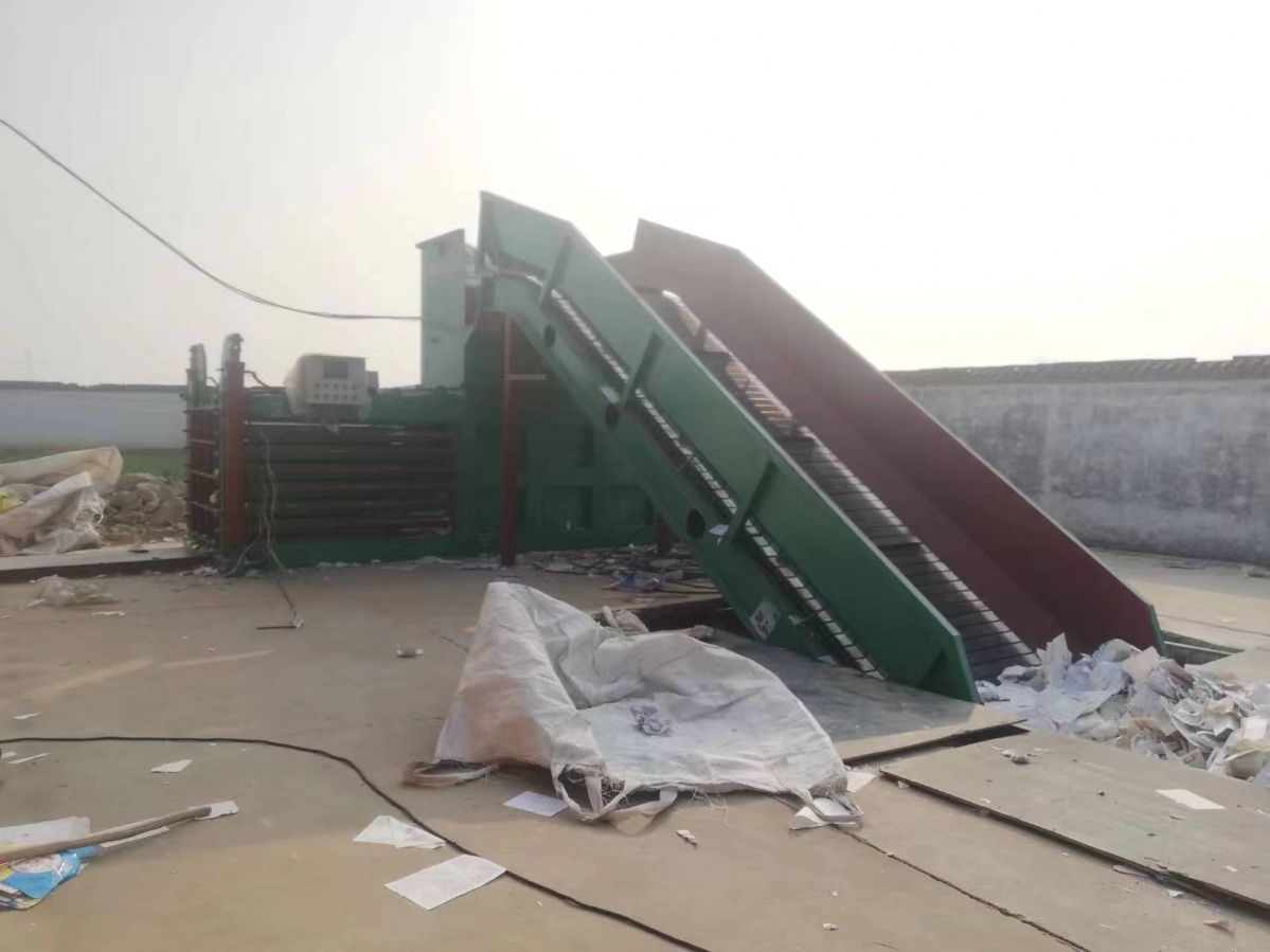 本地出售二手工业垃圾矿泉多功能打包机-1