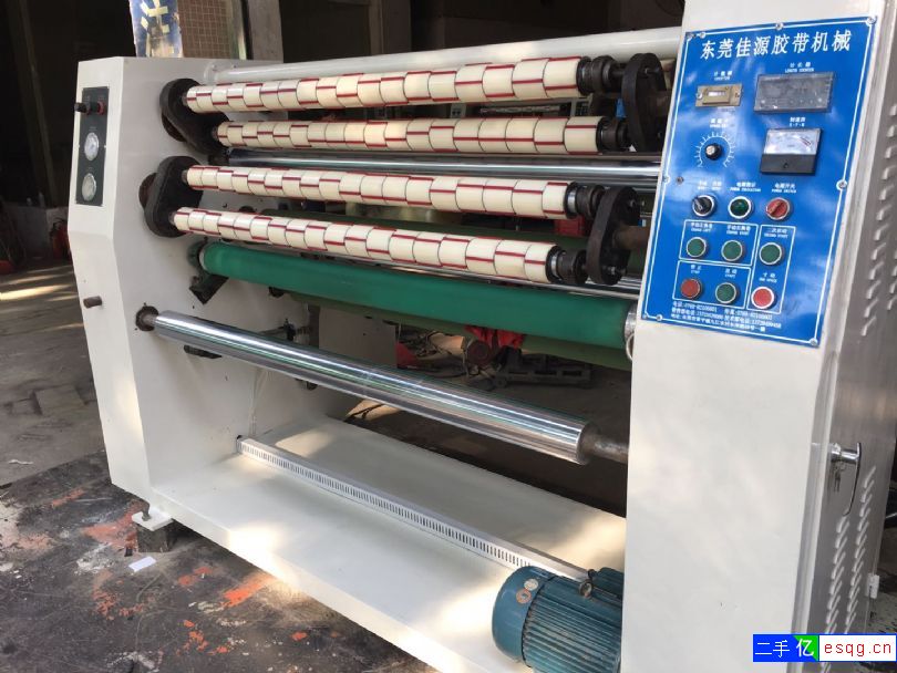 东莞佳源胶带分切机 二手胶带 二手胶带切台-3