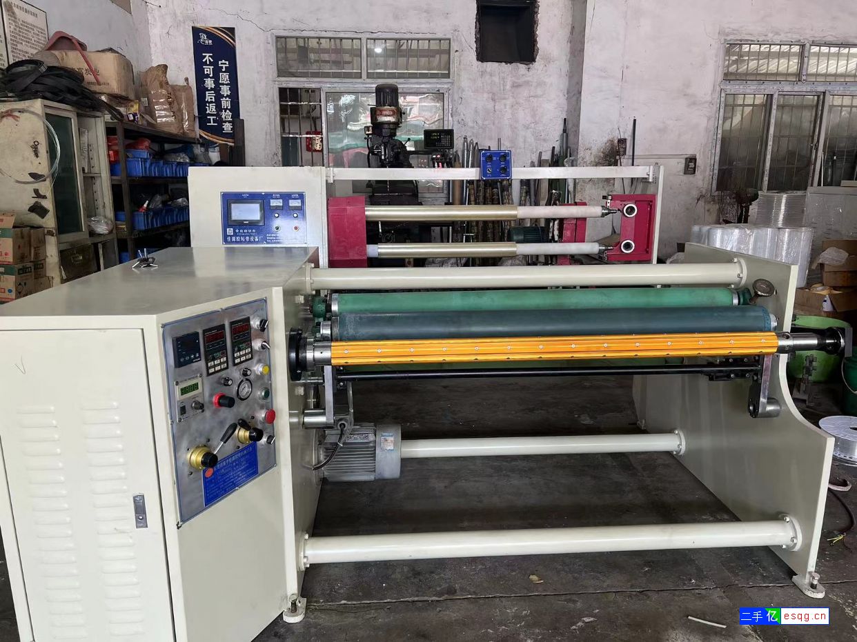 东莞佳源出售二手双面胶自动切台 复卷机机器出售-型-2