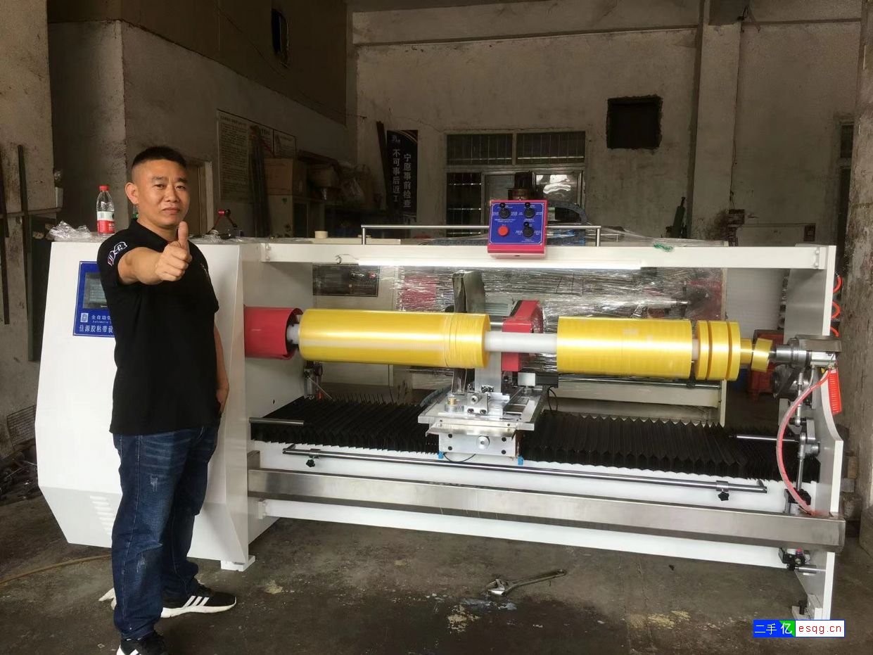 东莞佳源出售二手双面胶自动切台 复卷机机器出售-型-4