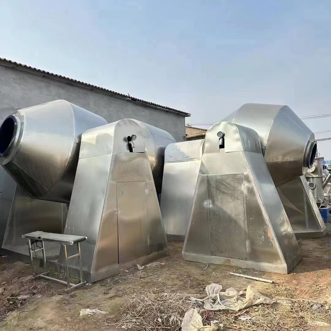 转让多台二手双锥回转搪瓷干燥机-2