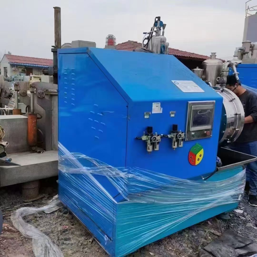 转让多台二手智能型卧式纳米陶瓷砂磨机-1