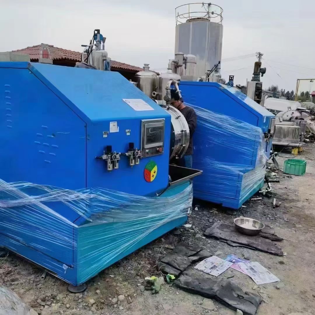 转让多台二手智能型卧式纳米陶瓷砂磨机-2