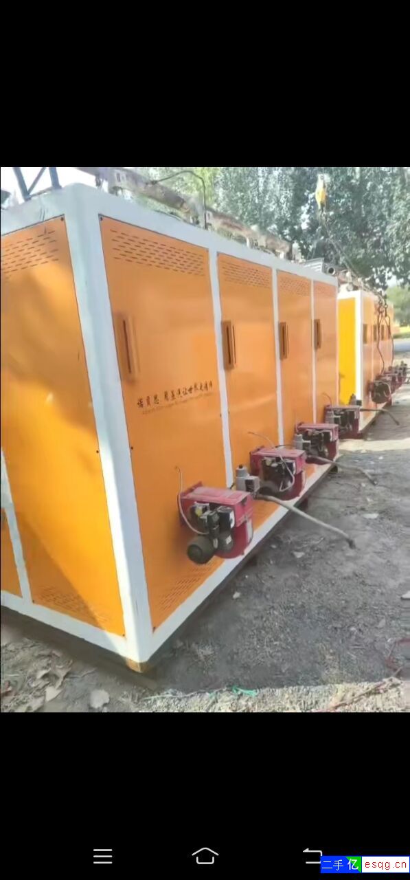 武汉诺贝思1吨四连开燃气蒸汽发生器-1