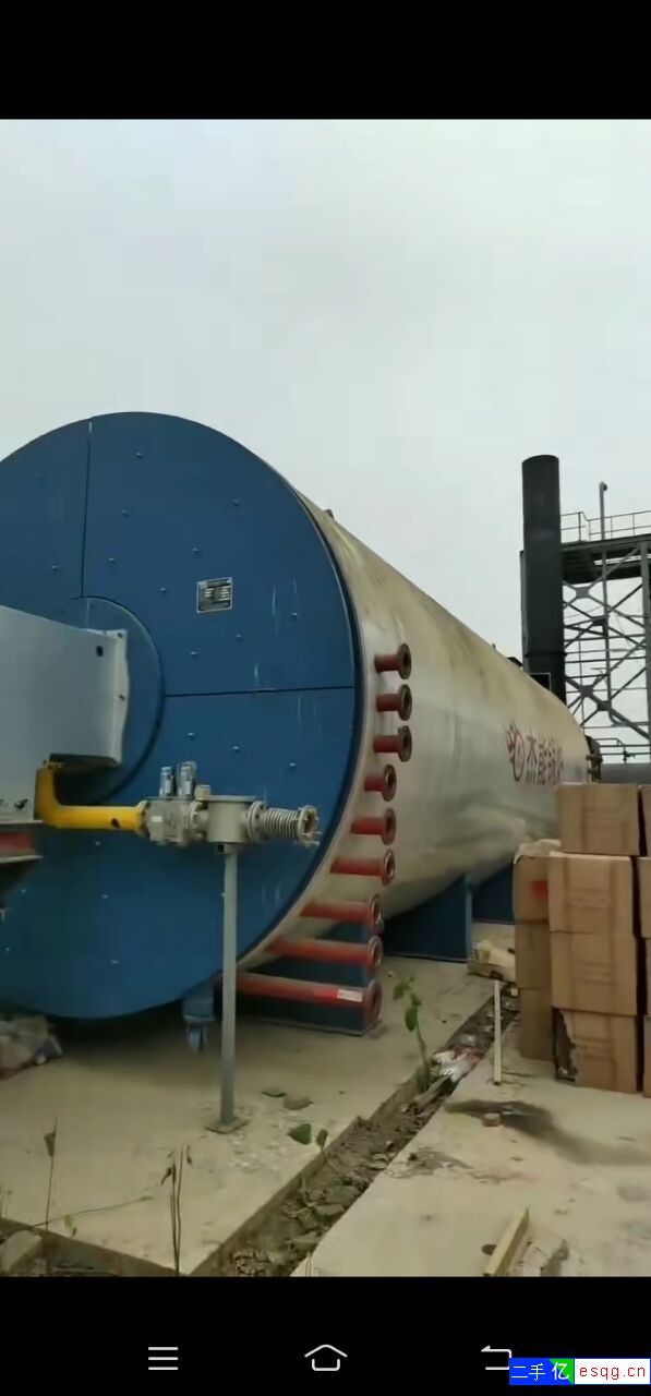 出售20吨燃气导热油锅炉一套-1