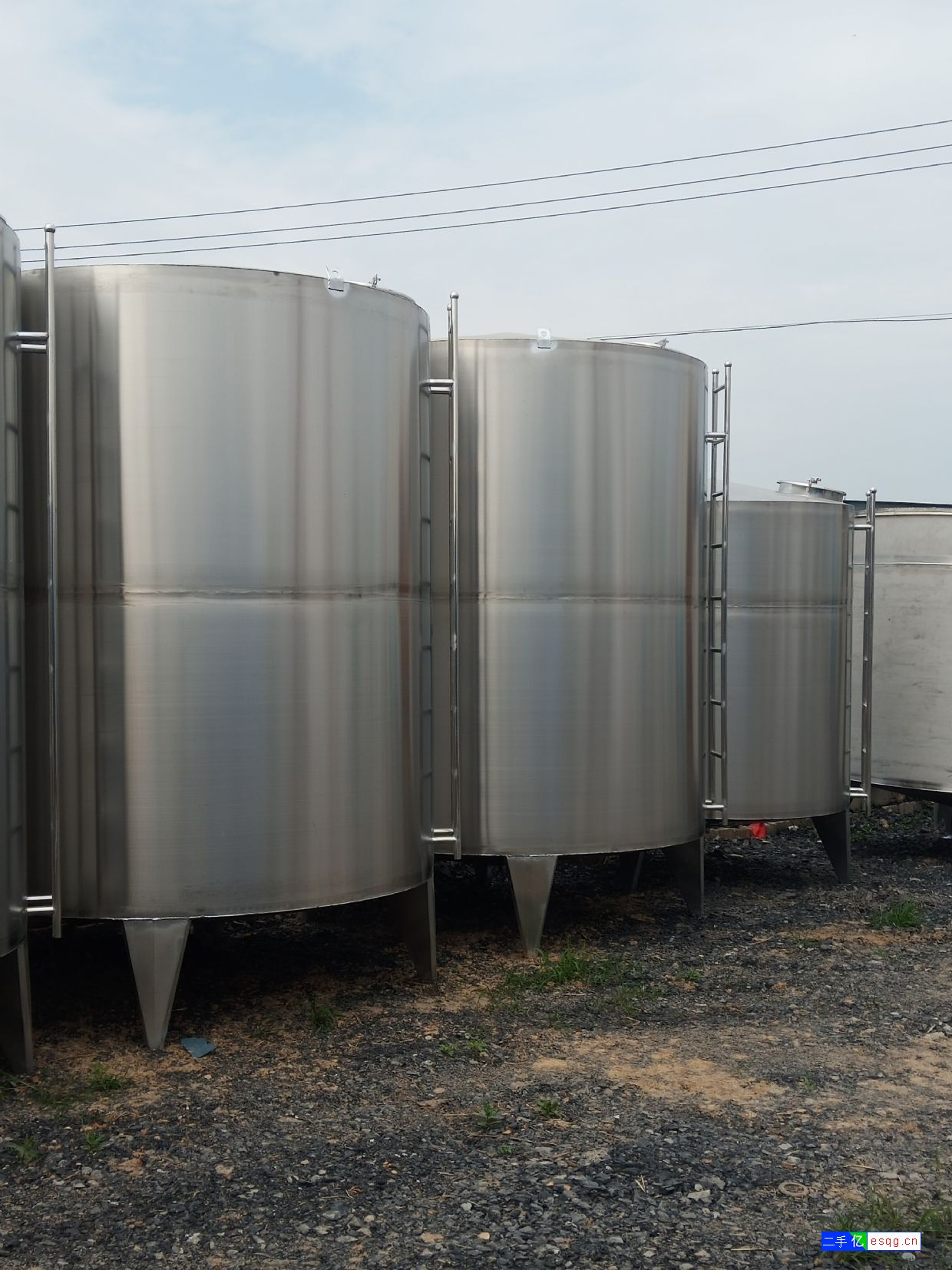 现货出售10立方不锈钢储水罐3台-3