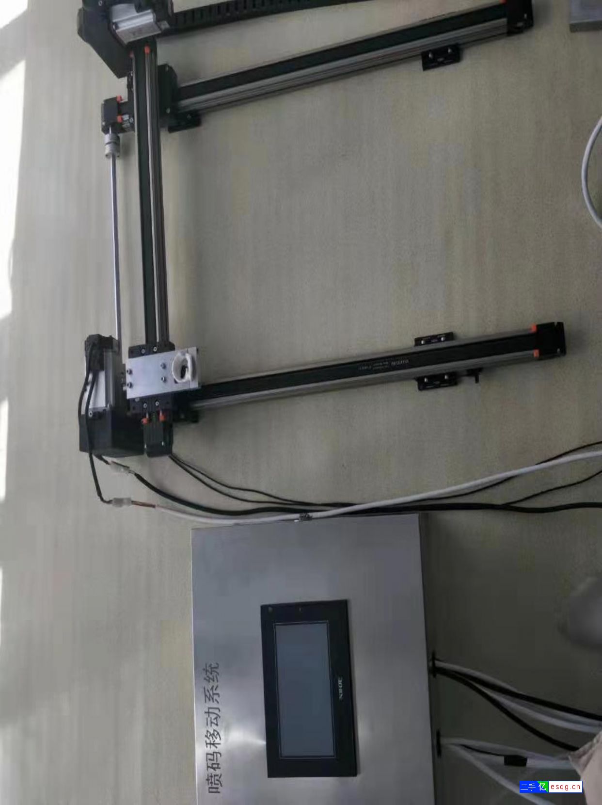 拉伸膜包装机喷码移动系统-3