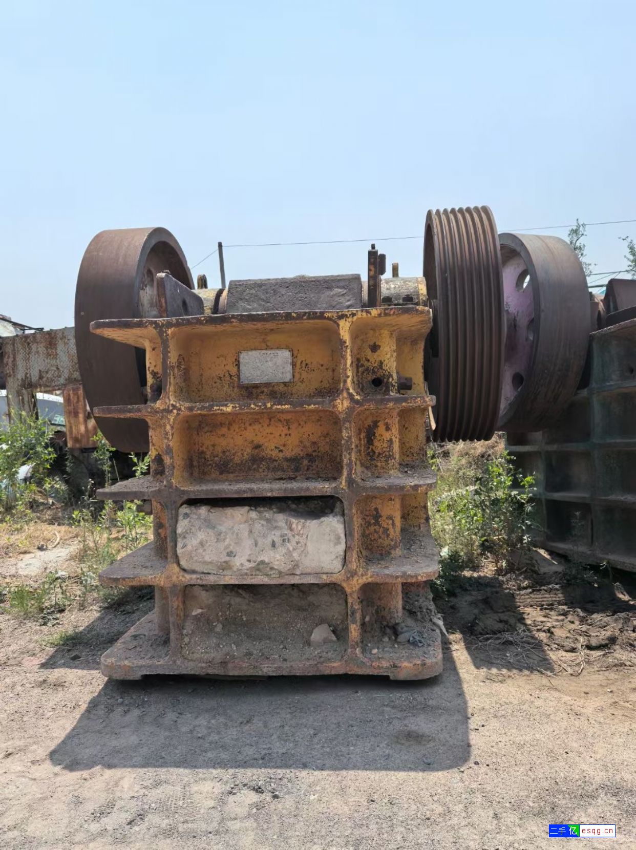 处理焦矿500×750鄂式破碎机-2