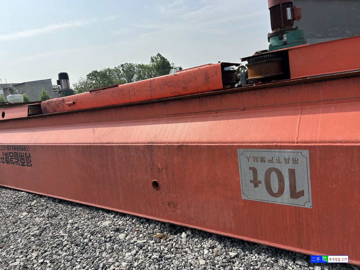 转让9成新河南矿山10吨起重机-2