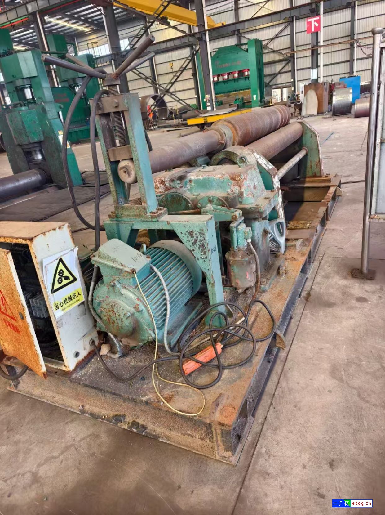 出售出租二手20X2000机械卷板机 长治锻压产-3