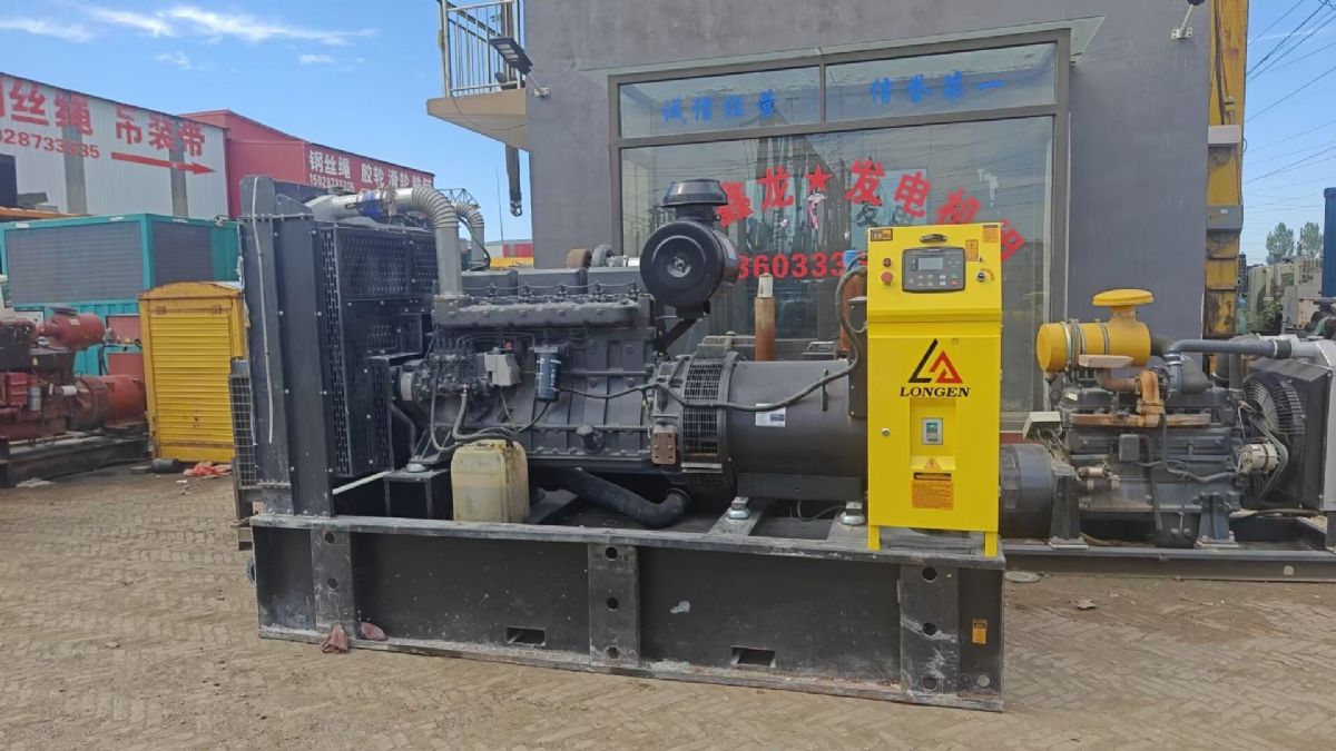 出售上柴股份373千瓦发电机，只用了3个小时-1