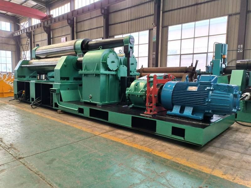 转让50厚2.5米宽二手机械卷圆机可试机-2