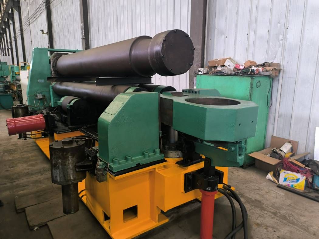 水平下调式卷板机 25x2500二手卷圆机 旧圈圆-1