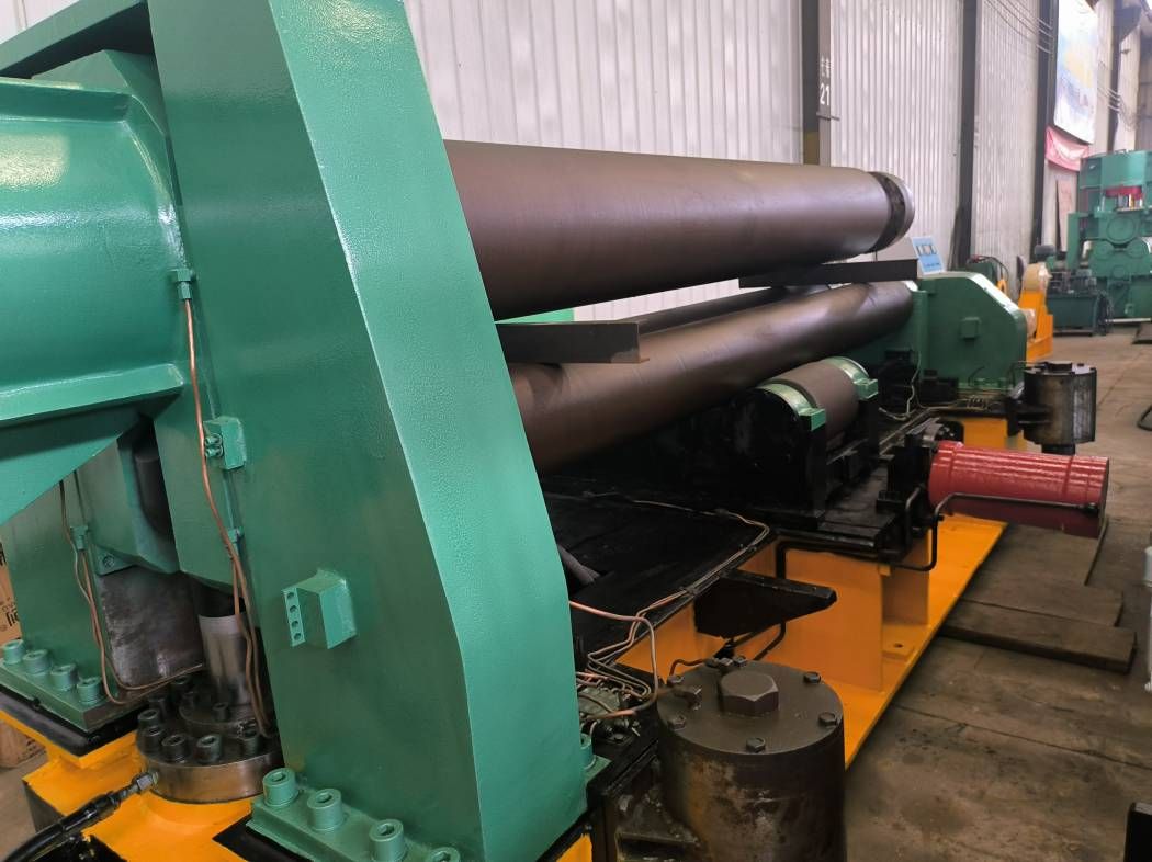 水平下调式卷板机 25x2500二手卷圆机 旧圈圆-2