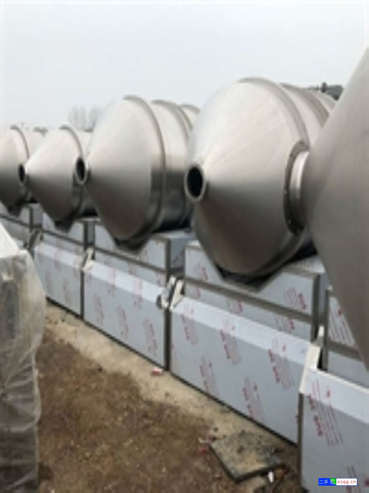 三维运动混合机不锈钢800L高速混合设备价格二手三-3