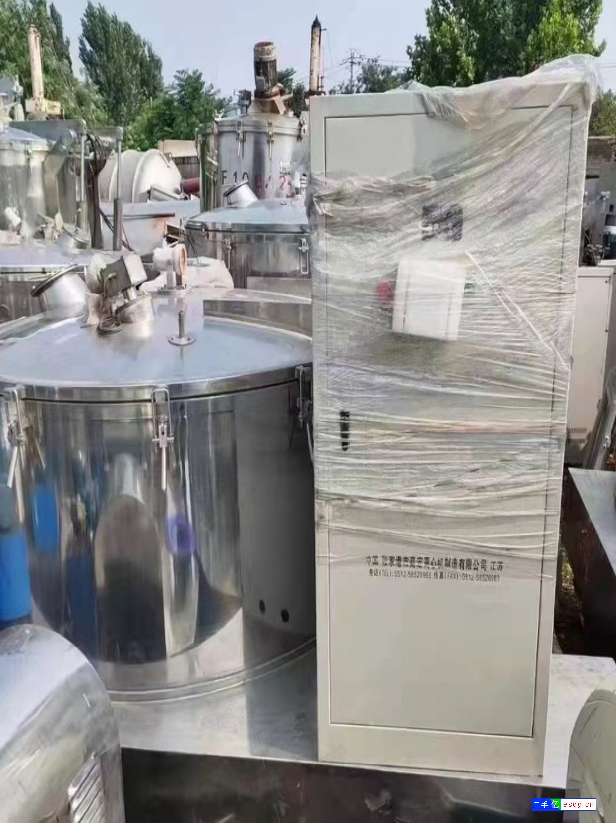 转让二手不锈钢离心机-3